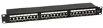 "equip Pro - Patch Panel - Rack montierbar - RJ-45 X 24 - Schwarz - 1U - 48.3 cm