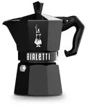 Bialetti Moka Exclusive, Mokka-Kanne, Schwarz, Aluminium, 3 Tassen,...