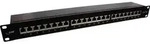 "InLine - Patch Panel - Rack montierbar - RJ-45 X 24 - Schwarz, RAL 9005 - 1U - 48.3