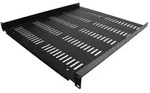 StarTech.com 1HE 19 Zoll Fachboden f&uuml;r netzwerk schrank - Freitragende perforierte