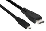 CLUB3D Micro HDMITM auf 2.0 4K60Hz Kabel 1M Multimedia-Technik HDMI-Kabel