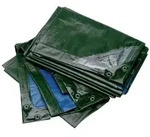 Rainexo - Abdeckplane 150g/qm, 1,5x12m, gr/bl