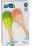 Small foot 12251 - Maracas Groovy Beats, Rasseln, Musikinstrument, Holz, 2-teilig