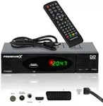 PremiumX Kabel Receiver DVB-C FTA 530C Digital FullHD TV Auto Installation USB