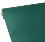 "Tischdecke, stoff&auml;hnlich, Vlies "soft selection plus" 25 m x 1,18 m dunkelgr&uuml;n.