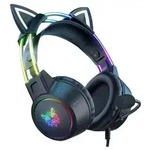 Gaming Kopfh&ouml;rer ONIKUMA X15 PRO Gaming Headset Cat (Schwarz) Over-Ear