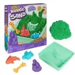 Spin Master 6067479 Kinetic Sand Sandbox Set Spielsand gr&uuml;n