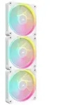 CORSAIR iCUE Link LX120 RGB Starter Kit - Geh&auml;usel&uuml;fter - 120 mm - wei&szlig; (Packung