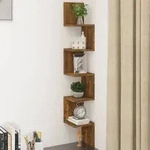 vidaXL Wand-Eckregal R&auml;uchereiche 20x20x127,5 cm Holzwerkstoff
