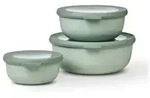 Mepal - Cirqula Multisch&uuml;ssel-Set 3&ndash;teilig rund Nordic sage &ndash; 350, 750 und 1250