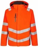 ENGEL Warnschutz Shell Jacke Safety 1146-930-1079 Gr. L orange/anthrazit grau