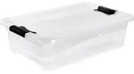 "keeeper Aufbewahrungsbox "cornelia", 28 Liter, transparent"