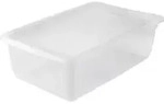 "keeeper Aufbewahrungsbox "bea", 30 Liter flach, transparent"