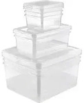 "keeeper Aufbewahrungsboxen-Set "bea", 8-teilig, PP"