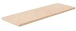 vidaXL Regalboden 60x20x1,5 cm Unbehandeltes Massivholz Eiche