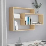 vidaXL Wandregale Sonoma-Eiche 104x20x58,5 cm Holzwerkstoff