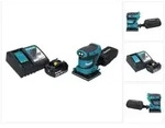 Makita DBO 480 RG1 Akku Schwingschleifer 18 V 112 x 102 mm + 1x Akku 6,0 Ah +