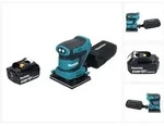 Makita DBO 480 F1 Akku Schwingschleifer 18 V 112 x 102 mm + 1x Akku 3,0 Ah - ohne