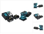 Makita DBO 480 RG Akku Schwingschleifer 18 V 112 x 102 mm + 2x Akku 6,0 Ah +