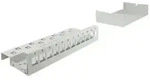 Delock - Leeres Keystone-Patchpanel - geeignet f&uuml;r Wandmontage, DIN