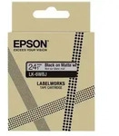 Epson LabelWorks LK-6WBJ - Schwarz auf matt Wei&szlig; - Rolle (2,4 cm x 8 m)