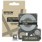 Epson Beschriftungsband &raquo;LK-5QWJ&laquo; 18 mm Khaki/White