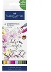 FABER-CASTELL Aquarellmarker GOLDFABER, 6er Etui Lettering