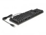 Delock Mechanische USB Gaming Tastatur kabelgebunden 1.6 m schwarz mit RGB