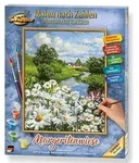 Schipper 609240899 - Malen nach Zahlen, Meisterklasse Klassiker, Margeritenwiese,