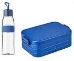Mepal - Take a Break midi + Trinkflasche Ellipse 500 ml - Vivid Blue - Lunchbox mit