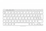 Logitech Keys-To-Go 2 Tastatur portable kabellos Bluetooth LE Pale Gray