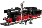 COBI-6287 - 2747 PCS TRAINS /6287/ DRB Class 52 Steam Locomotive & railway semaphore