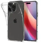 Spigen Liquid Crystal H&uuml;lle Kompatibel mit iPhone 16 Pro Max transparent