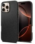 Spigen Liquid Air H&uuml;lle Kompatibel mit iPhone 16 Pro Schwarz