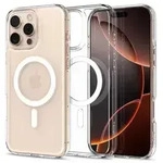 Spigen Ultra Hybrid MagH&uuml;lle mit magnetisch Kompatibel mit iPhone 16 Pro Wei&szlig;