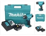 Makita DHG 181 RT1K Akku Hei&szlig;luftgebl&auml;se 18 V 150 - 550&deg;C + 1x Akku 5,0 Ah +