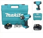 Makita DHG 181 F1K Akku Hei&szlig;luftgebl&auml;se 18 V 150 - 550&deg;C + 1x Akku 3,0 Ah +...