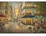 Holzpuzzle Thomas Kinkade Studios: Malerisches Paris (1000 Teile)