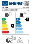 FORTUNA Winterreifen 195/65 R16 TL 104T GOWIN VAN C 8PR BSW M+S 3PMSF
