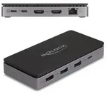 Delock - Dockingstation - USB-C / Thunderbolt 3 / Thunderbolt 4