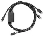 Wacom Video- / USB-Adapter - 24 pin USB-C (M) - zu USB - HDMI - 24 pin USB-C (M)