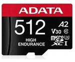 ADATA High Endurance - Flash-Speicherkarte (microSDXC-an-SD-Adapter