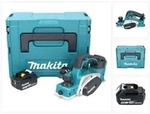 Makita DKP 180 G1J Akku Hobel 18 V 82 mm + 1x Akku 6,0 Ah + Makpac - ohne Ladeger&auml;t