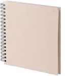Fotoalbum Whire-O 60 Seiten 230x230mm powder/offwhite
