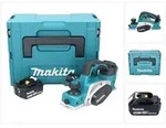 Makita DKP 180 T1J Akku Hobel 18 V 82 mm + 1x Akku 5,0 Ah + Makpac - ohne...