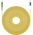 Goobay 59653 Glasfaserkabel 15 m SC/APC LC/UPC FTTH OS2 Gelb (59653)