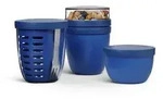 Mepal | Ellipse Promotion-Set | Lunchpot 500 + 200 ml, Fruitpot 600 ml, Snackpot 350
