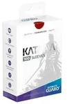 UGD010109 - KATANA - 100x Kartenh&uuml;llen, Standardgr&ouml;&szlig;e, Rot