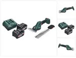 Metabo SGS 18 LTX Q Akku Gras und Strauchschere 18 V + 2x Akku 4,0 Ah +...
