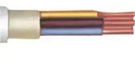 Kunststoff-Mantelleitung NYM-J, 5x2,5mm2, 50m-Ring